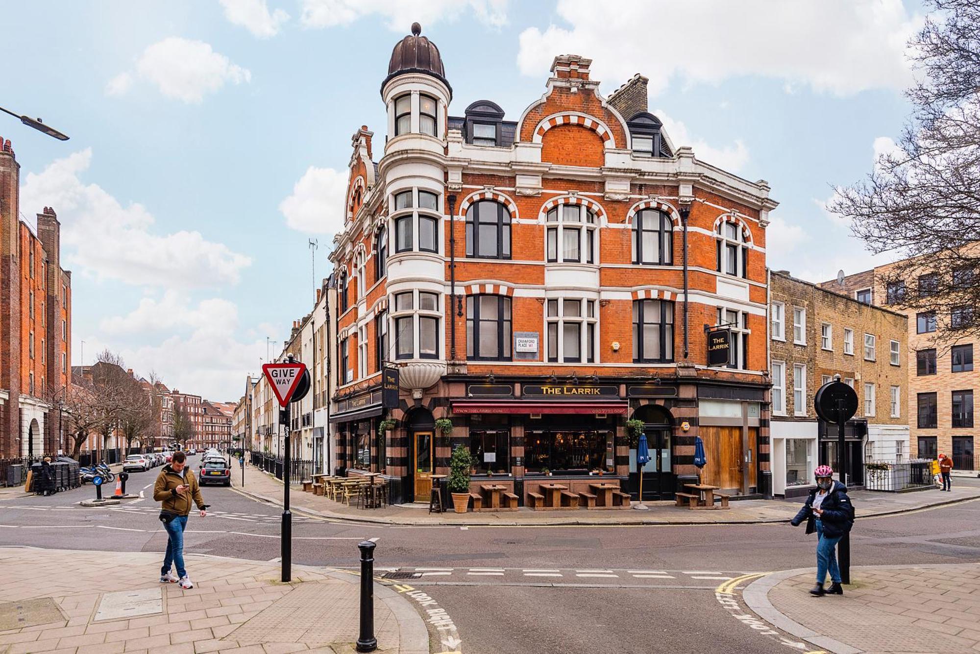 Stunning Apartment In Fashionable Marylebone Londra Exterior foto